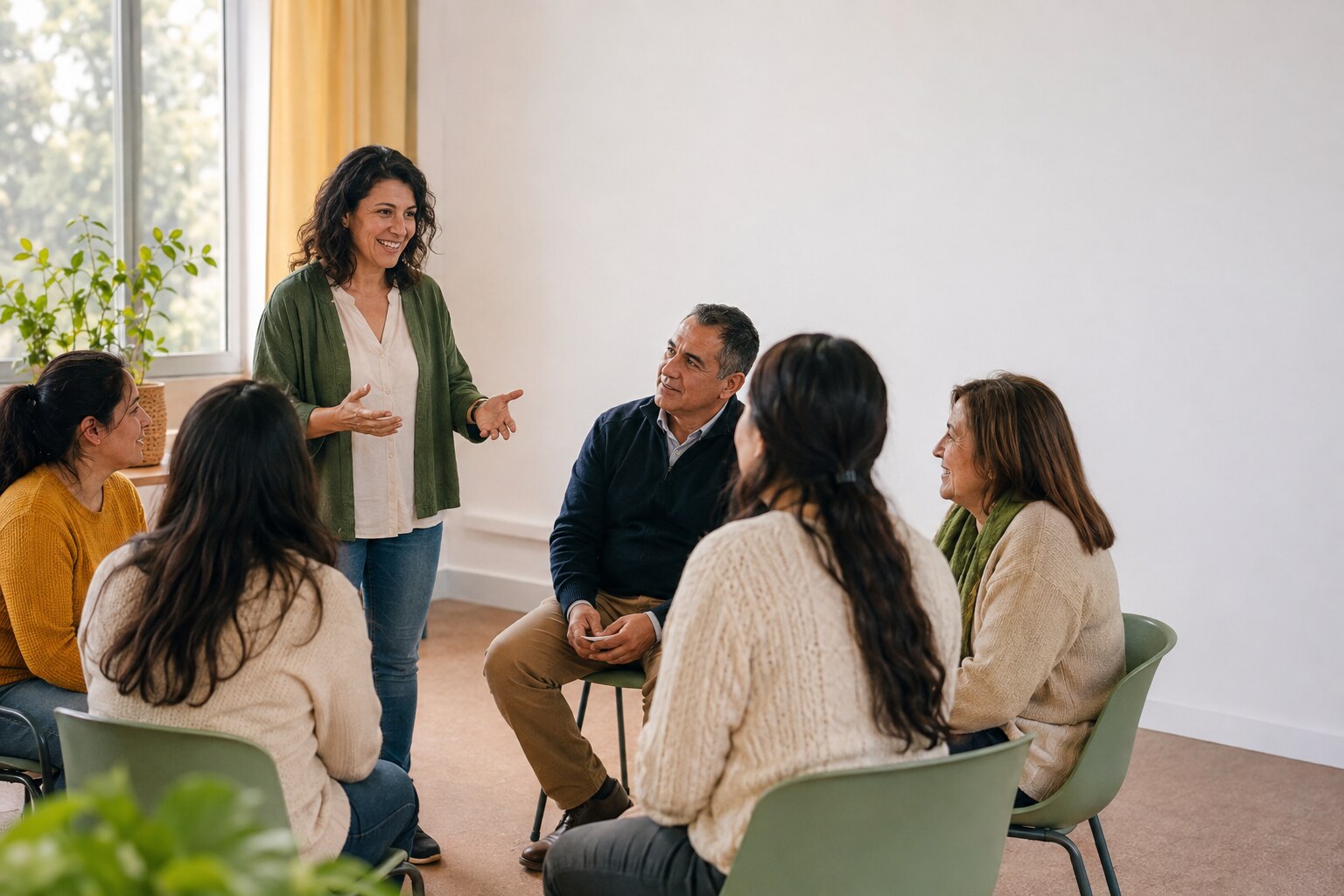 Taller participativo de formación docente con educadores chilenos